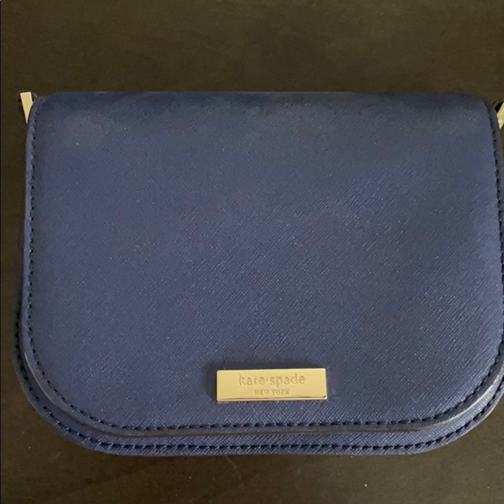 Blue Kate Spade crossbody
